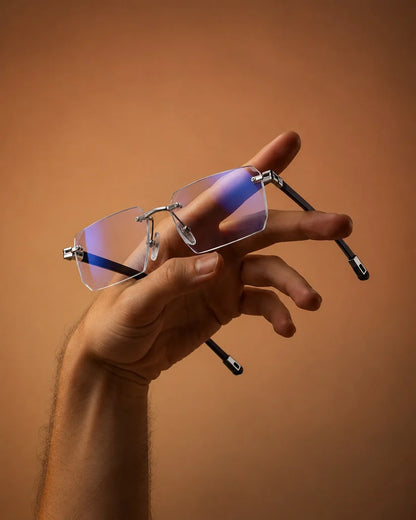 Anti-blue Progressive Far And Near Dual-Use Reading Glass
